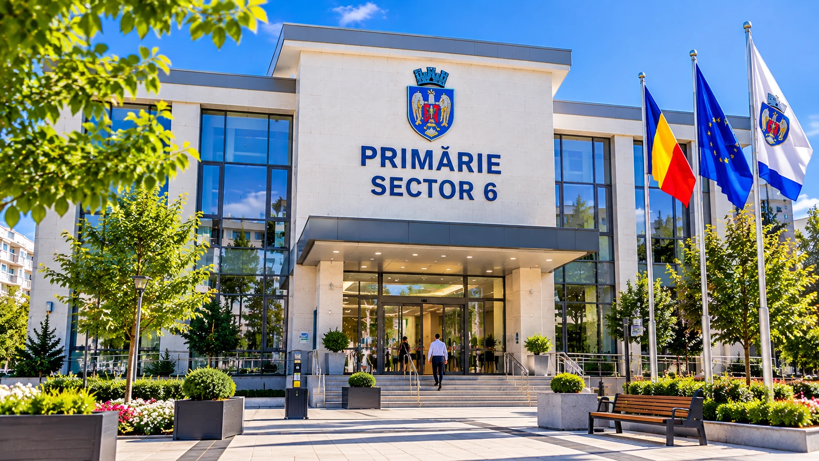 Ilustrație: administrație locală